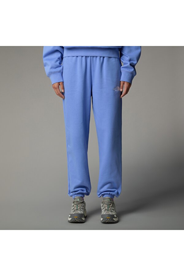 W Essentıal Relaxed Straıght Jogger Kadin Mavi Eşofman Altı Nf0a8c1g0yi1