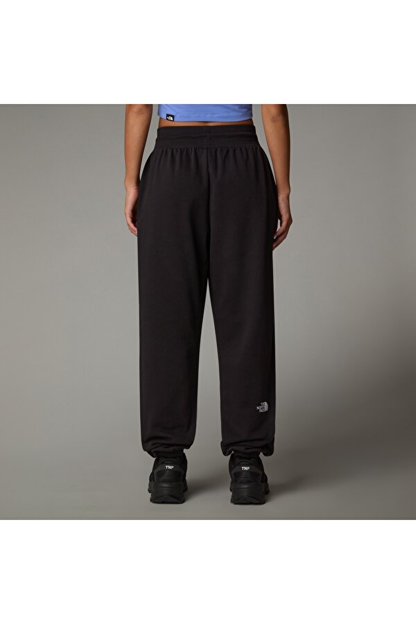 W Essentıal Relaxed Straıght Jogger Kadin Siyah Eşofman Altı Nf0a8c1gjk31