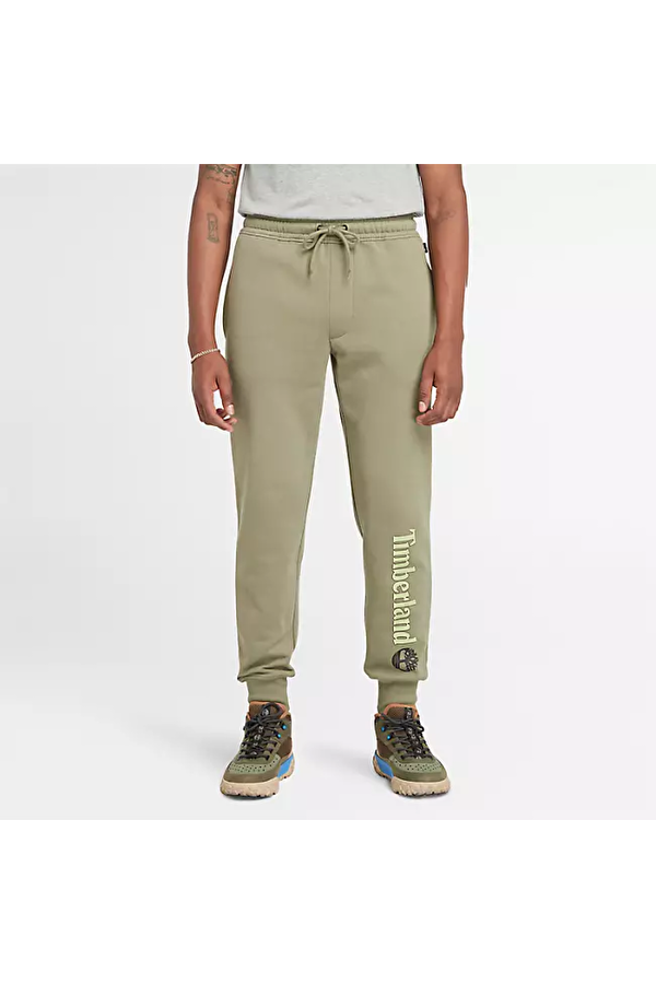 Brushed Back Sweatpant Erkek Yeşil Eşofman Altı Tb0a5yfb5901