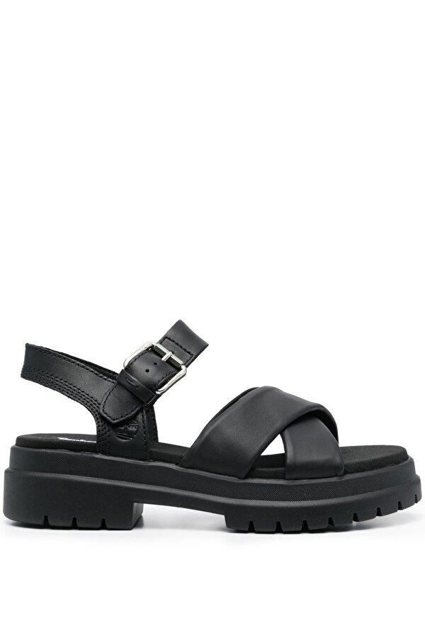 London Vibe Backstrap Sandal Kadin Siyah Sandalet Tb0a2qvj0151