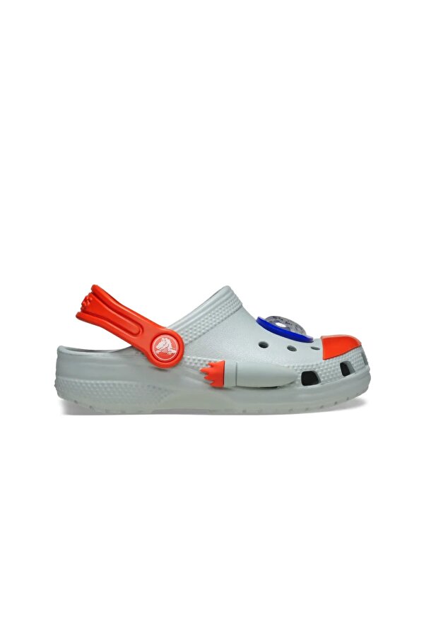 Classic Rocket Ship Clog T Çocuk Gri Sandalet 210359-1nm