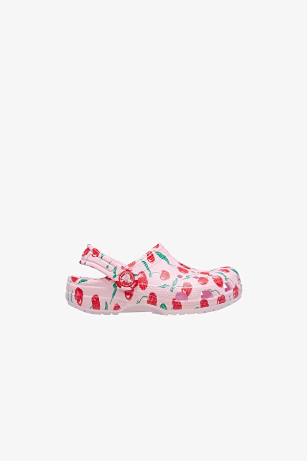 Classic Fresh Fruits Clog T Çocuk Pembe Sandalet 211170-6zw