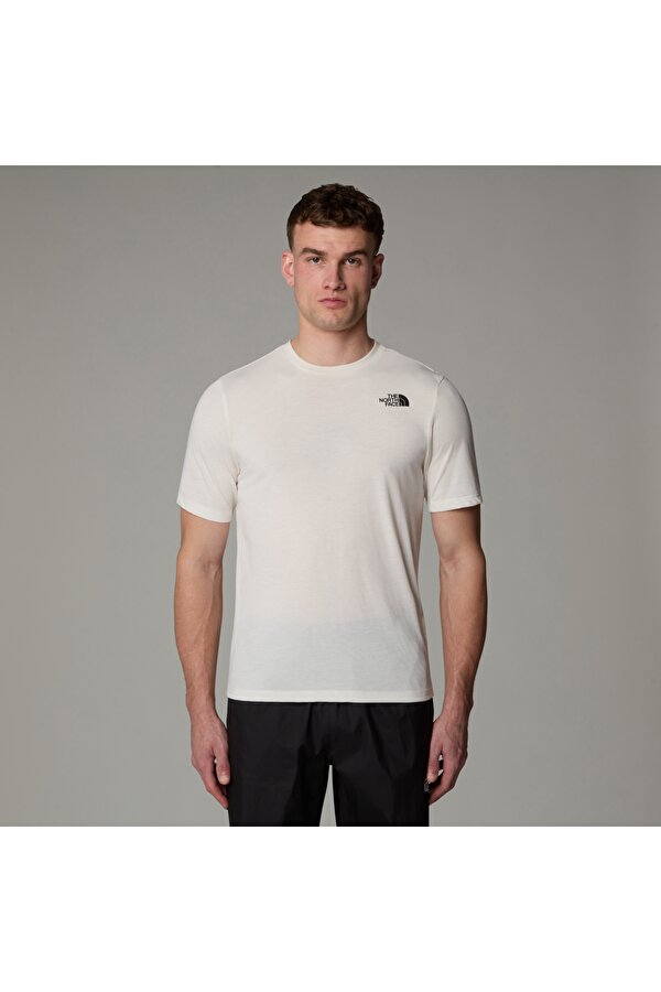 M Foundatıon Mountaıns Faces Tee Erkek Bej Tshirt Nf0a8bqwqli1