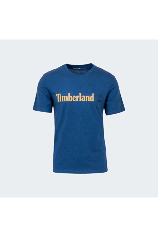 Kennebec Rıver Linear Logo Short Sleeve Erkek Lacivert Tshirt Tb0a5upq2881