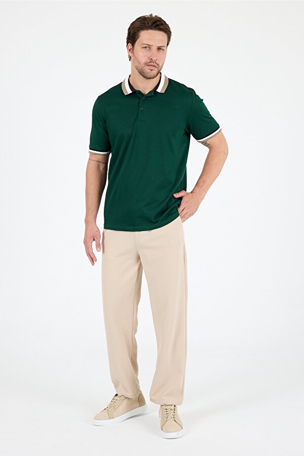 Erkek Polo Yaka TShirt  Rahat Kesim Yazlık Spor Tişört 5030