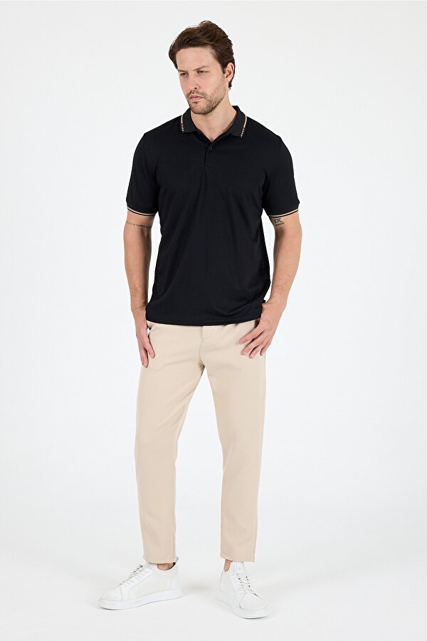 Erkek Oxford Polo Yaka T-Shirt Şık ve Rahat Kısa Kollu Erkek Tişört 5029