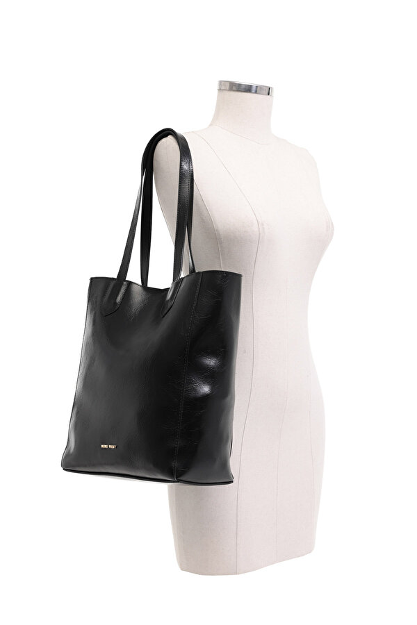 BACAU 5PR Siyah Kadın Omuz Çantası