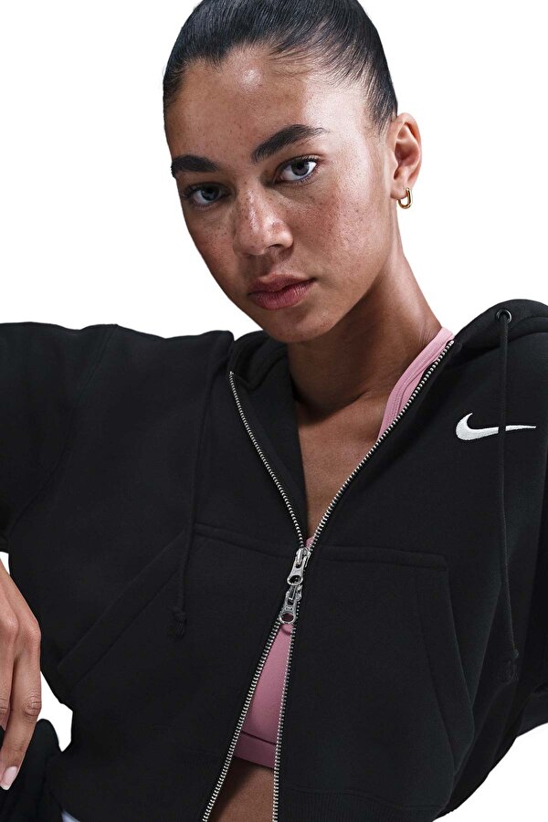 Sportswear Phoenix F Siyah Kadın Fermuarlı Sweatshirt Fiyatları