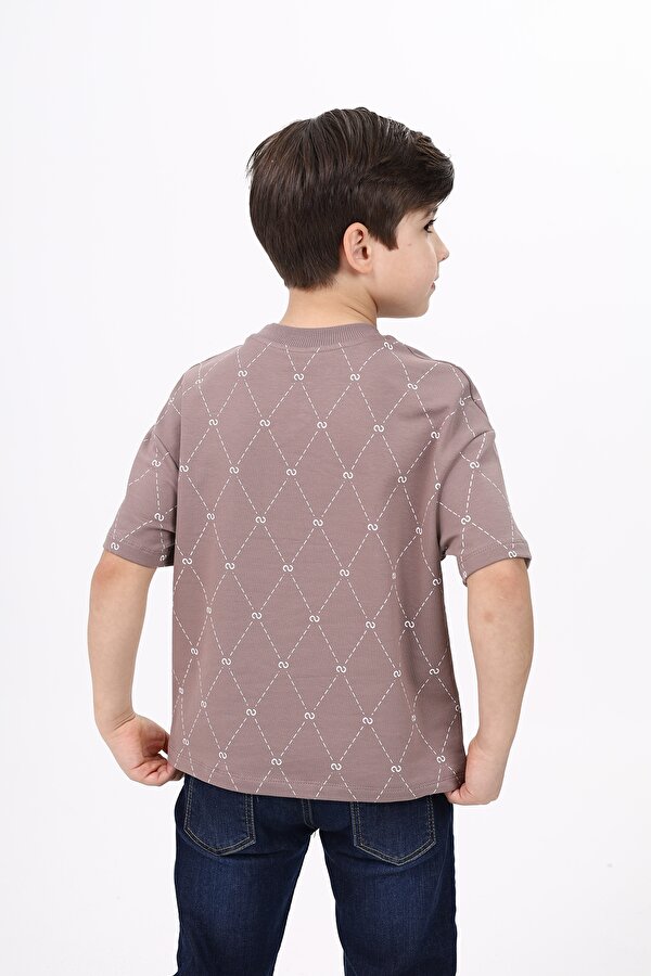 Toontoy Unisex Çocuk Baskılı Tişört