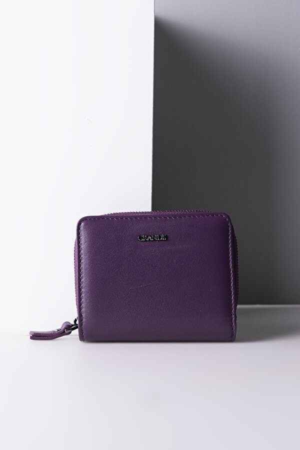 2822 HAKİKİ DERİ KADIN CÜZDAN MÜRDÜM