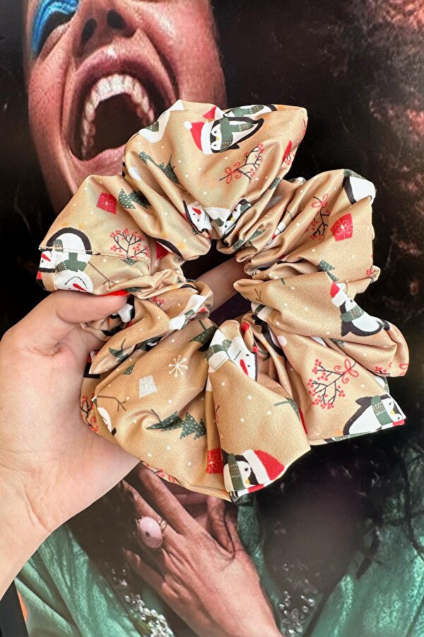 Kadın Xl Boy Özel Desen Lastik Toka