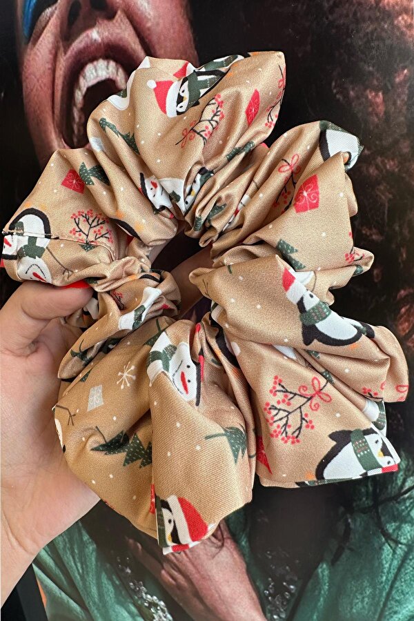 Kadın Xl Boy Özel Desen Lastik Toka