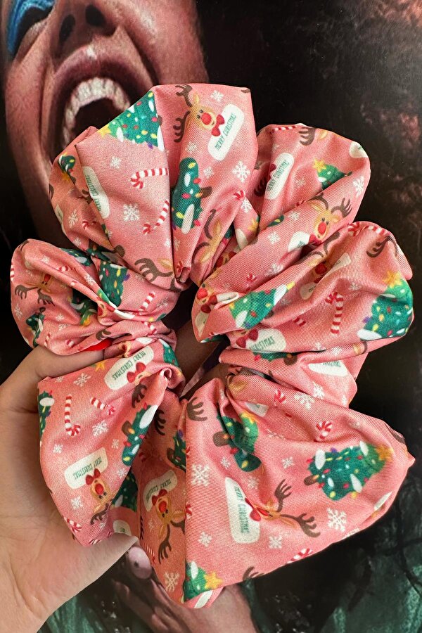 Kadın Xl Boy Özel Desen Lastik Toka