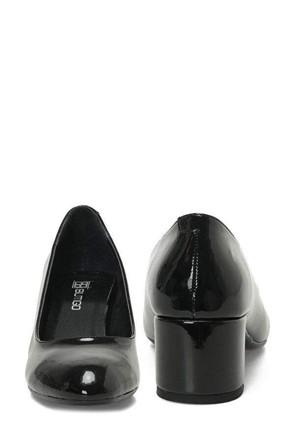 25K-2043 5PR PARLAK SIYAH Kadın Topuklu Ayakkabı