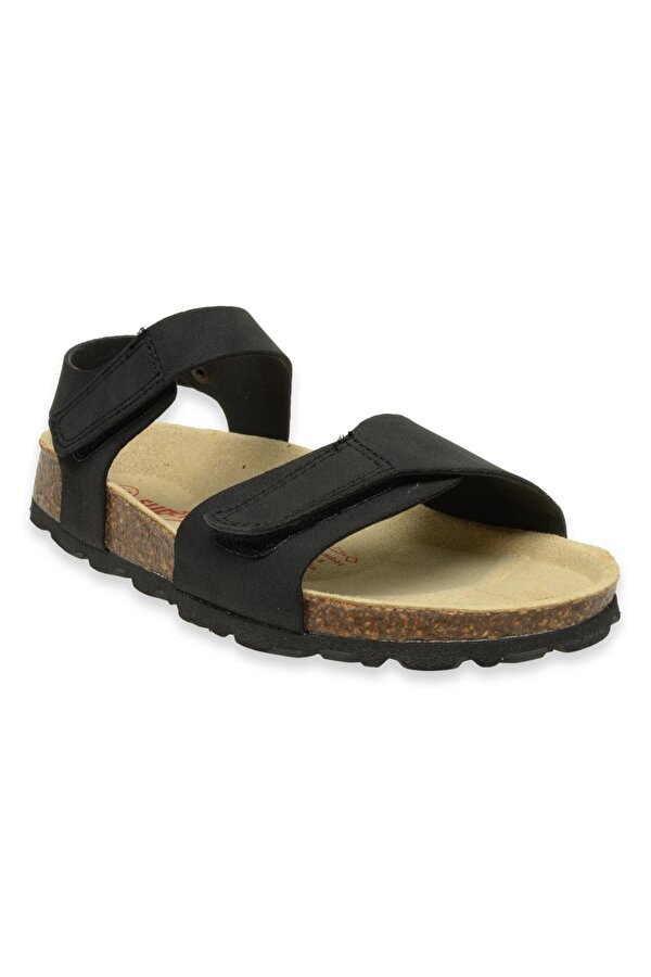 000122 Unisex Siyah Unisex Sandalet