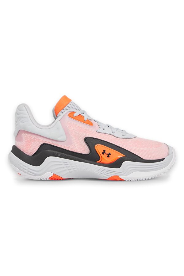 3028461 Ua Spawn 7 Basketbol Pembe Erkek Spor Ayakkabı