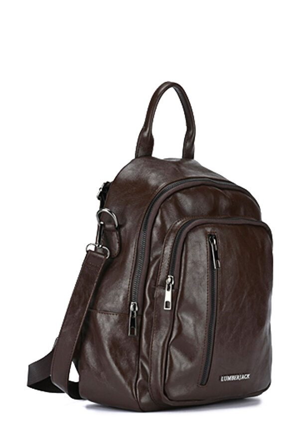 YKM FONK SRT 5PR Kahverengi Kadın Sırt Çantası