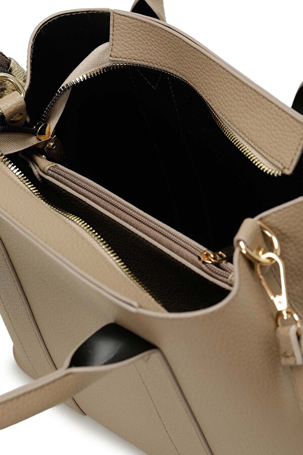 NTRL BZKLU KL 5PR Vizon Kadın Kol Çantası