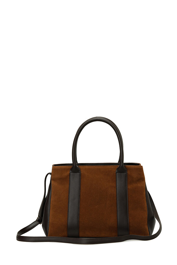 SUET WESTERN OMZ 5PR Taba Kadın Omuz Çantası