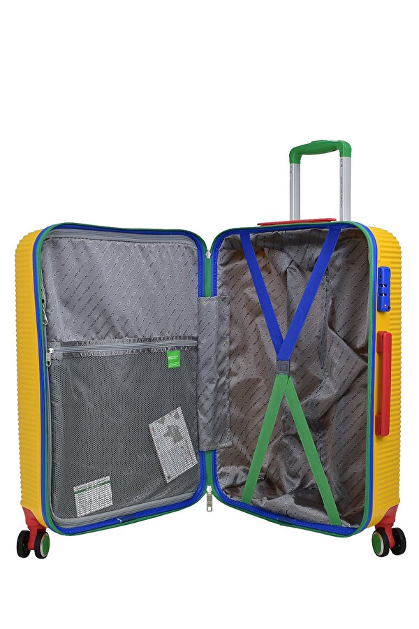 Lüx Abs Büyük Boy Valiz Sarı BNT500