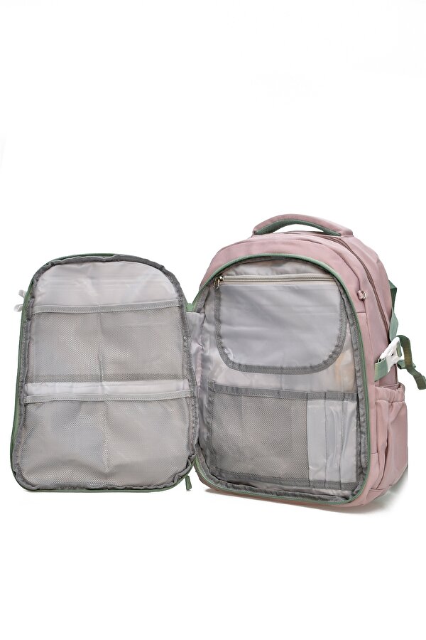 Ortopedik Lüks Kumaş Çok Gözlü Çocuk İlkokul Sırt Çantası 1461