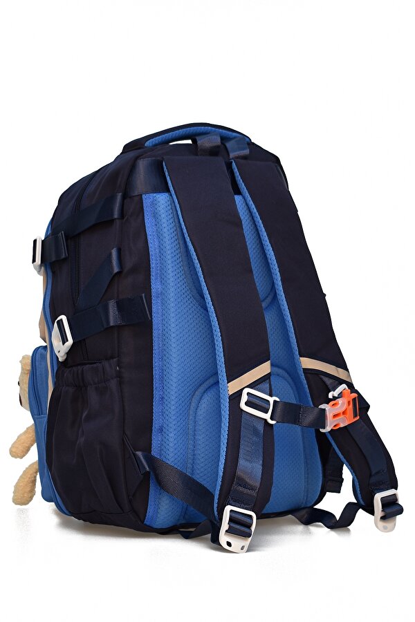 Ortopedik Lüks Kumaş Çok Gözlü Çocuk İlkokul Sırt Çantası 1461