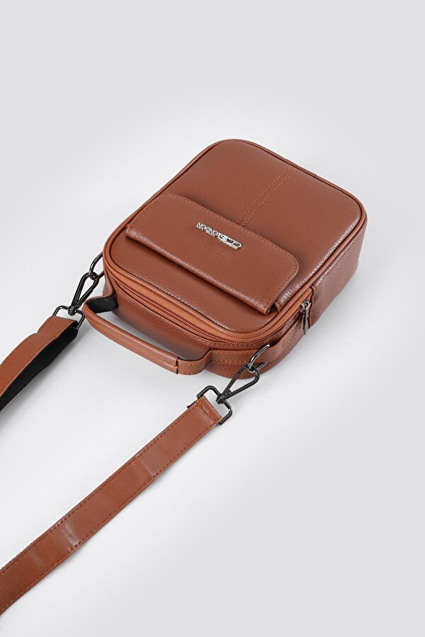 31498 Çanta Camel  Erkek El Çantası Ccs London