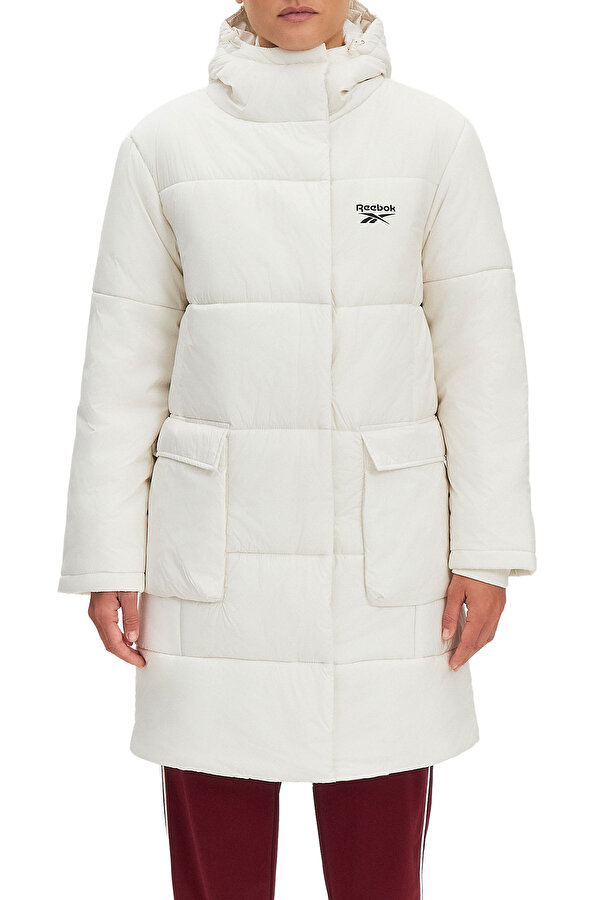 Clothing Reebok Autic Long Jacket Экрю