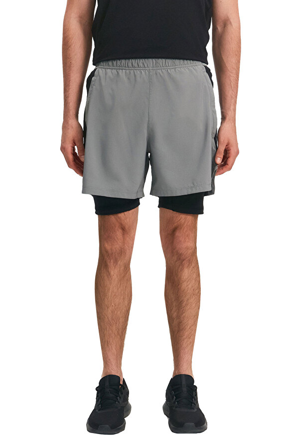 Clothing Reebok 2 In 1 Running Short Серый 017