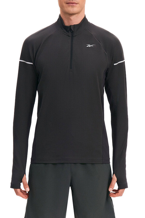 Clothing Reebok All Distance Ls Run Top Черный