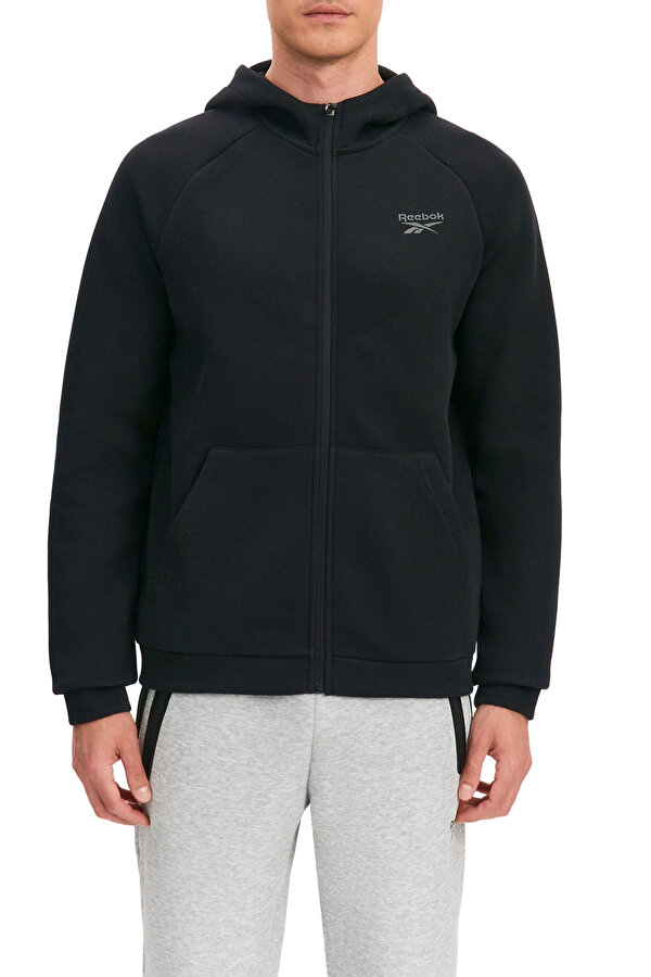 Clothing Reebok Core Zip Through Hoody Черный