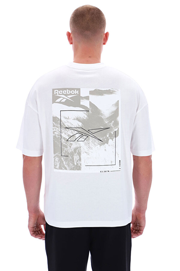 Clothing Reebok Melvin Mountain Ss Tee Белый