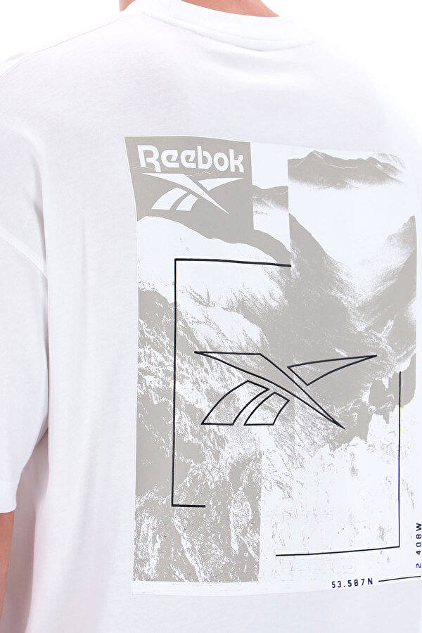 Clothing Reebok Melvin Mountain Ss Tee Белый