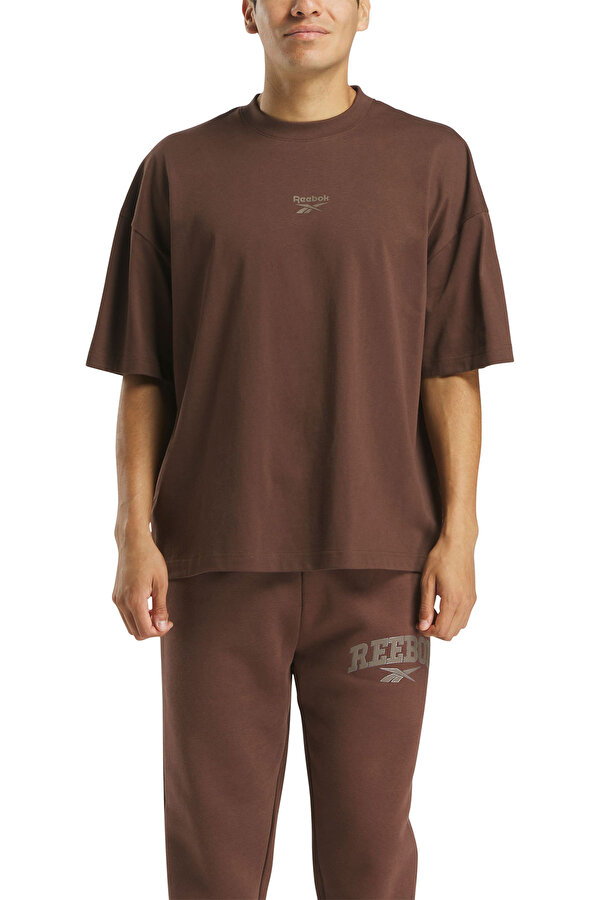 Clothing Reebok Danny Varsity Ss Tee Коричневый 004