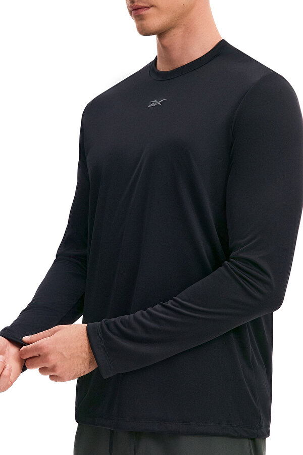 Clothing Reebok Id Train Ls Tech Tee Черный