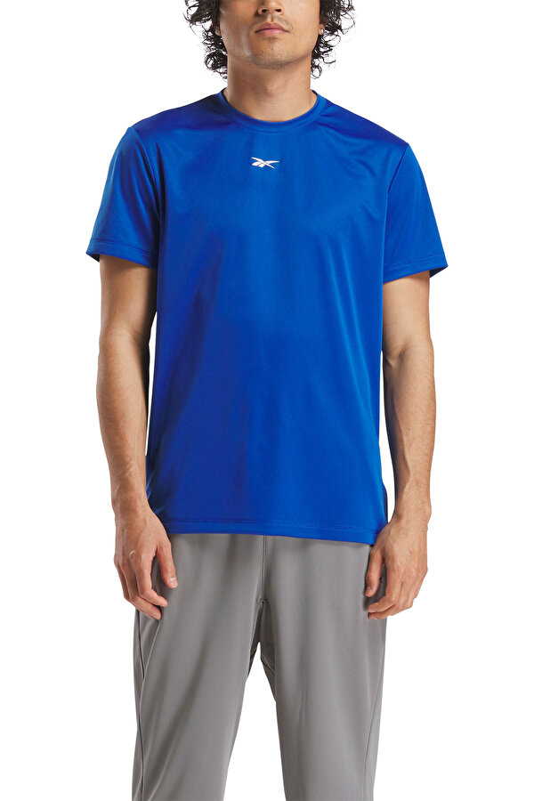 Clothing Reebok Id Train Ss Tech Tee Синий 008