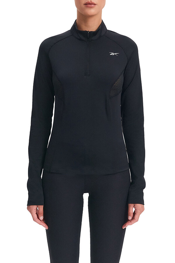 Clothing Reebok Running 1/4 Zip Черный