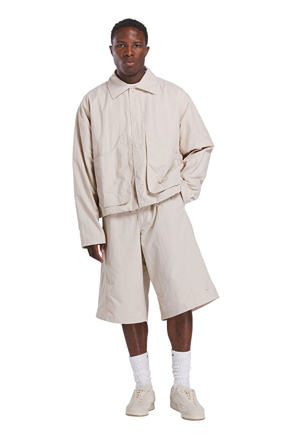 Clothing Reebok Rbk Chukwu Coaches Jacket Бежевый