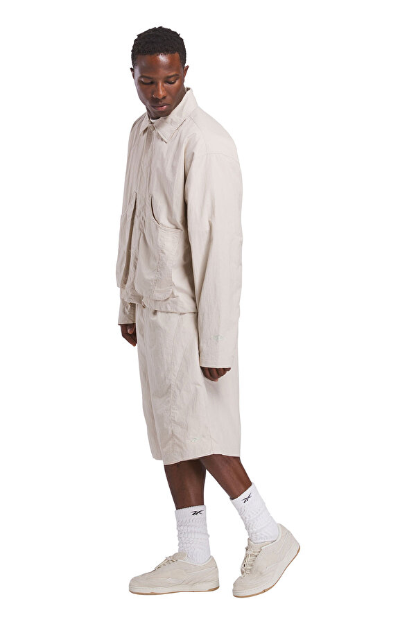 Clothing Reebok Rbk Chukwu Coaches Jacket Бежевый