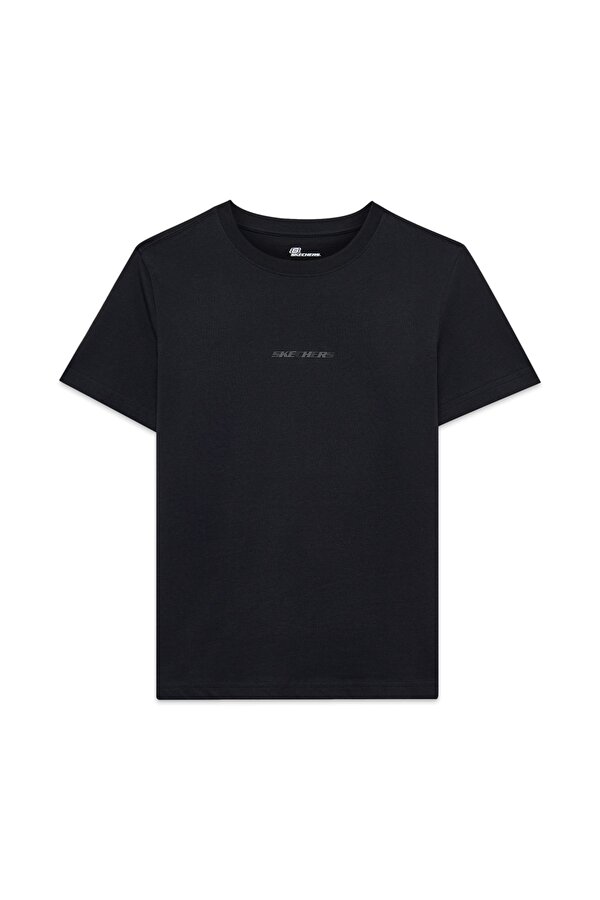 S2510029 W Essential Crewneck Siyah Kadın T-Shirt