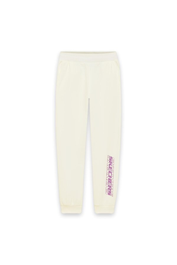 Sk242054 G 2Xi-Lock Jogger Beyaz Kız Çocuk Eşofman Altı