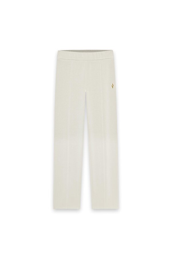 S242153 W  Slim Sweatpant Beyaz Kadın Eşofman Altı