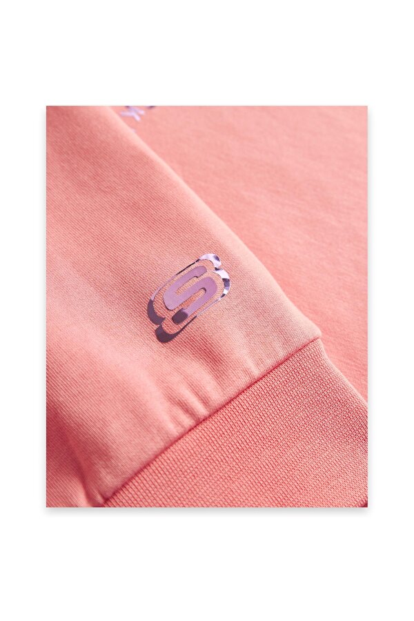 Sk242035 G 2Xi-Lock Loose Fit Pembe Çocuk Sweatshirt