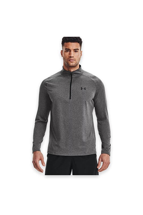 1328495 Ua Tech 2.0 1/2 Zip Gri Erkek Sweatshirt