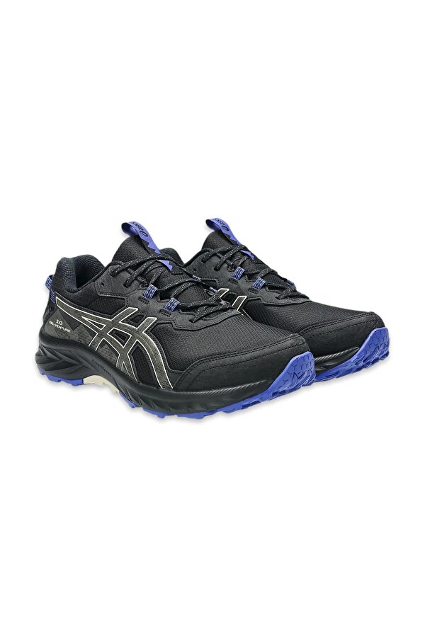 Gel-Venture 10 Waterproof 1011B965 Outdoor Koşu Siyah-Mor Erkek Spor Ayakkabı