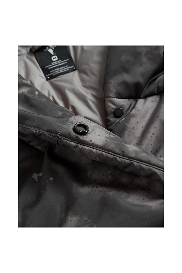 S242235 W Outerwear Padded Jacket Siyah Kadın Mont