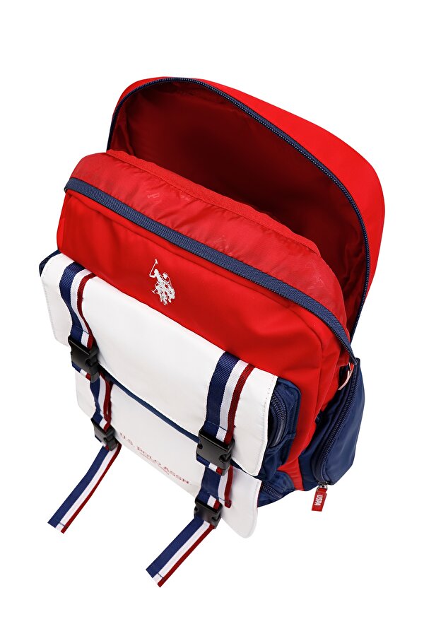 US Polo Assn 24083-24080-24079-24082-24084 UNİSEX OKUL SIRT ÇANTASI ÖĞRENCİ GÜNLÜK SEYAHAT TATİL SPOR YÜRÜYÜŞ SEYAHAT GEZİ KAMP GÜNLÜK BEYAZ