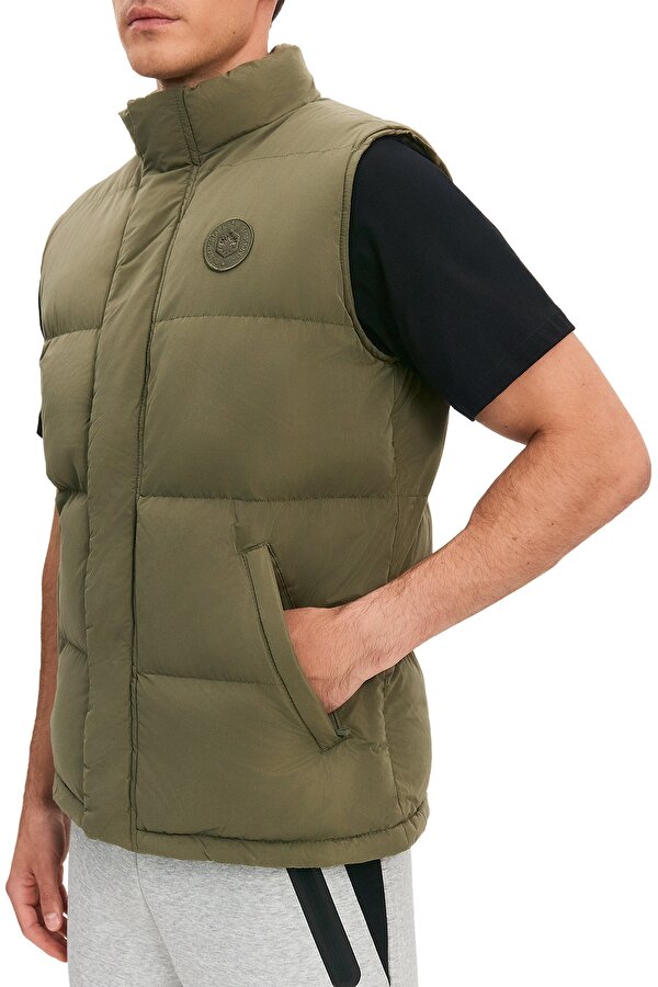 Clothing Lumberjack Ml Arnold Vest 4Ct646 5Pr Хаки
