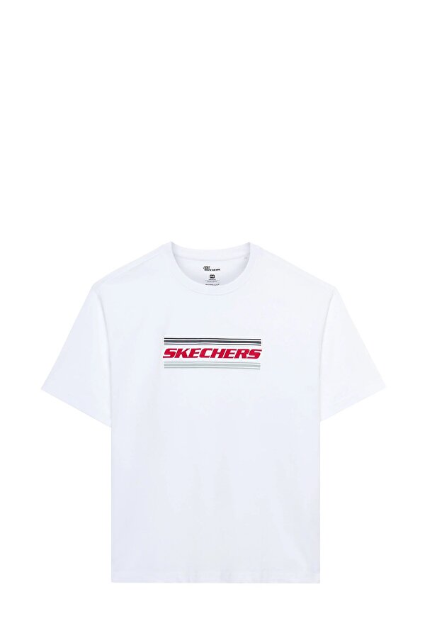 M Heavyweight Graphic Tee Beyaz Erkek Kısa Kol T-Shirt