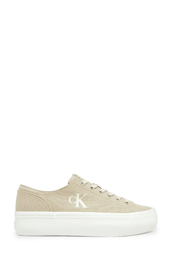 VULC FLATFORM LOW CV MG Krem Kadın Sneaker